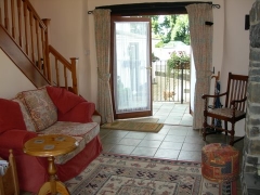 The sitting area